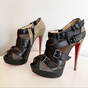 Christian Louboutin Mad Marta Platform Booties 39.5/9.5